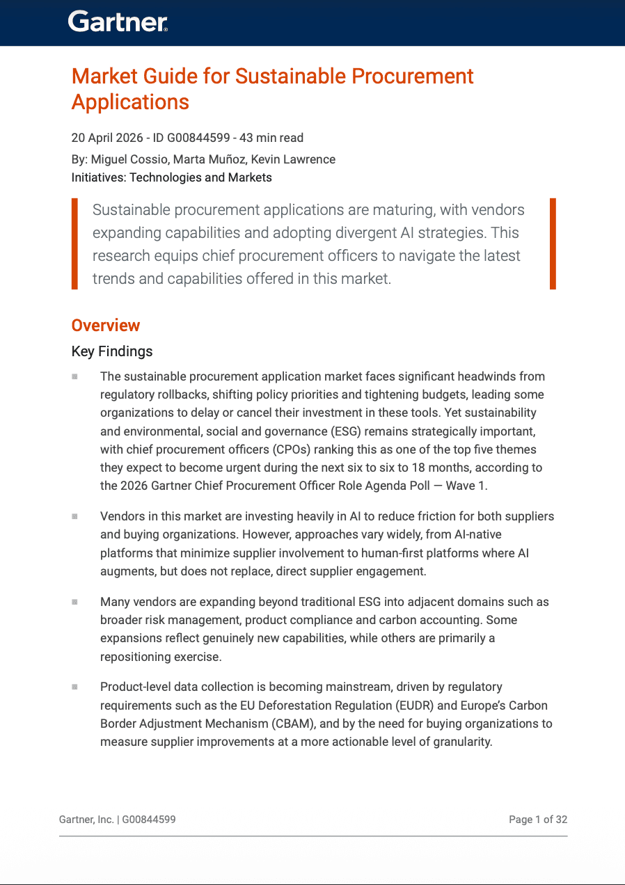 Gartner® 2026 Market Guide
